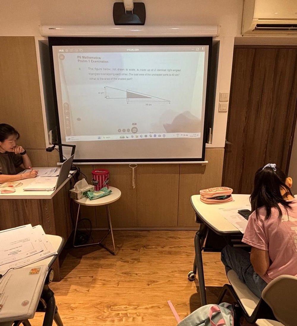 A primary mathematics lesson at Joyous Learning