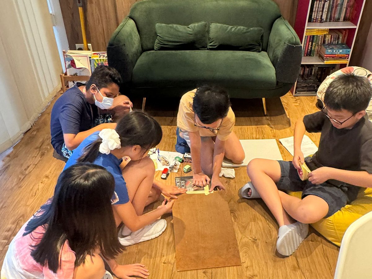 Students at Joyous Learning