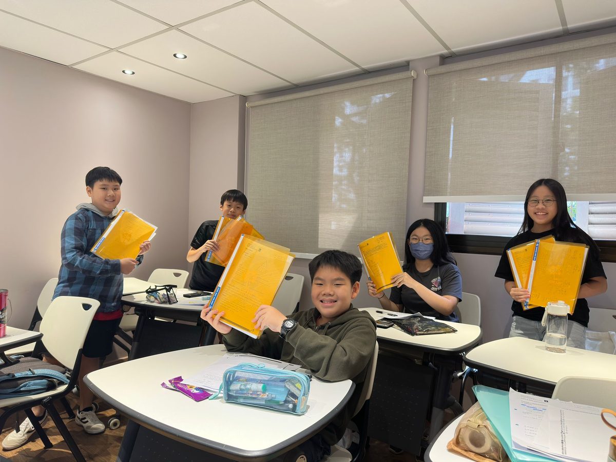 A secondary mathematics lesson at Joyous Learning