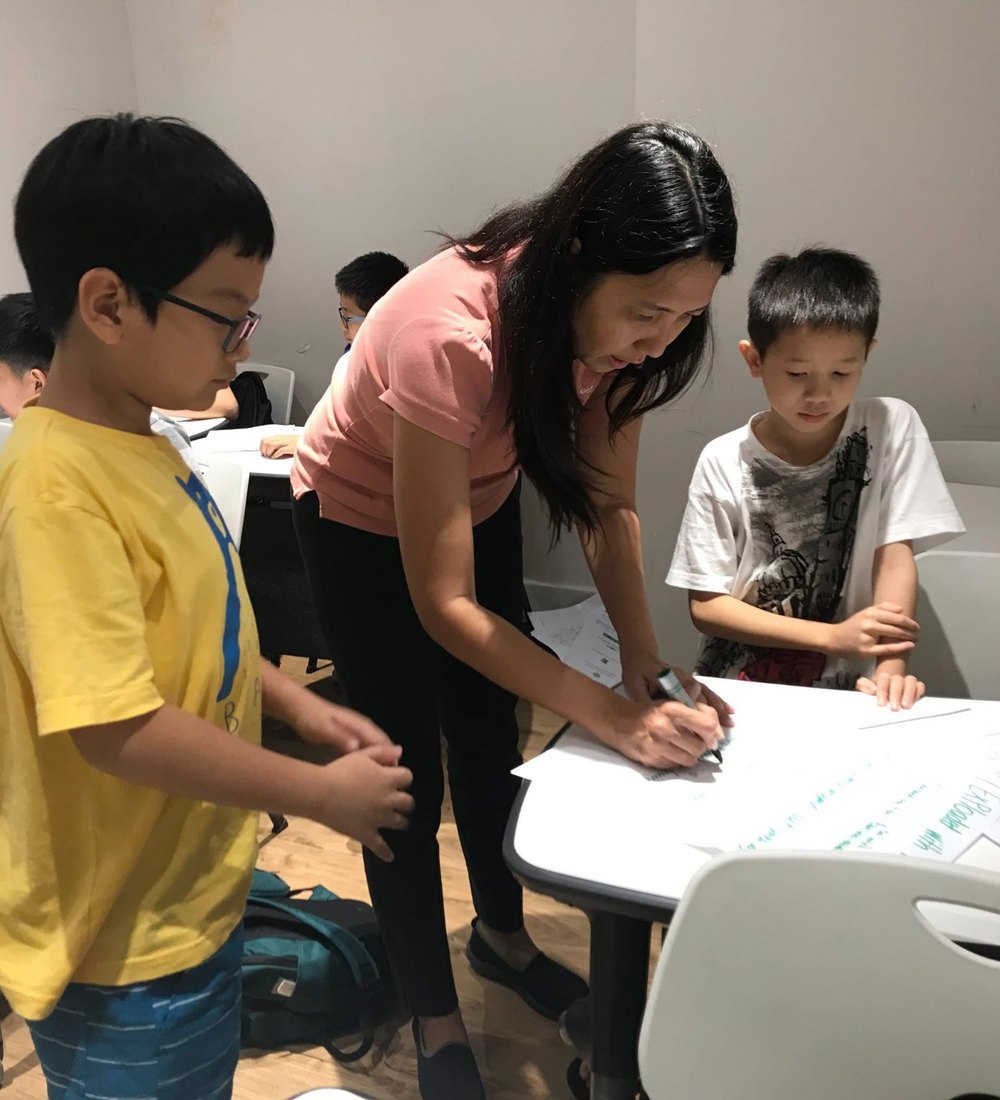 A thinking writer lesson at Joyous Learning