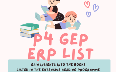 GEP Reading Programme List – Extensive Reading Programme for Primary 4 GEP