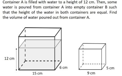 Ashan Takes On a Tricky PSLE Mathematics Volume Question
