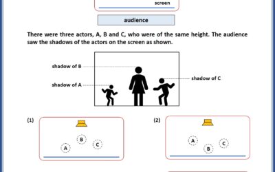 Commonly-asked PSLE Light & Shadow Question