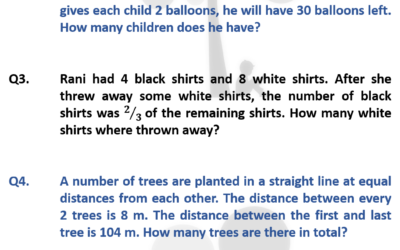 Past Year GEP Screening & Selection Test Mathematics Questions – Can Your P3 Child Solve Them?